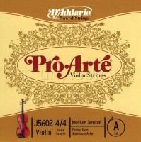 D'addario J5602 4/4M Pro Arte A Струна для скрипки D'addario J5602 4/4M Pro Arte A Струна для скрипки