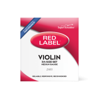 D'ADDARIO Super Sensitive 2105 Red Label Violin String Set - 3/4 Size D'ADDARIO Super Sensitive 2105 Red Label Violin String Set - 3/4 Size