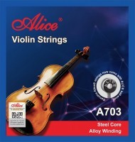 Alice A703 Violin Струни для скрипки сталь нікель/срібло Alice A703 Violin Струни для скрипки сталь нікель/срібло