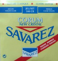 Savarez 500CR Corum New Cristal Classical Guitar Strings Normal Tension