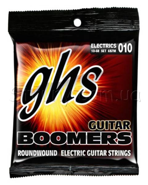 GHS GB7M Boomers Electric Guitar 7 Strings 10/60 GHS GB7M Boomers Electric Guitar 7 Strings 10/60
